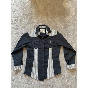 Vintage Wrangler Silver Lake Western Button Up Shirt Men's S